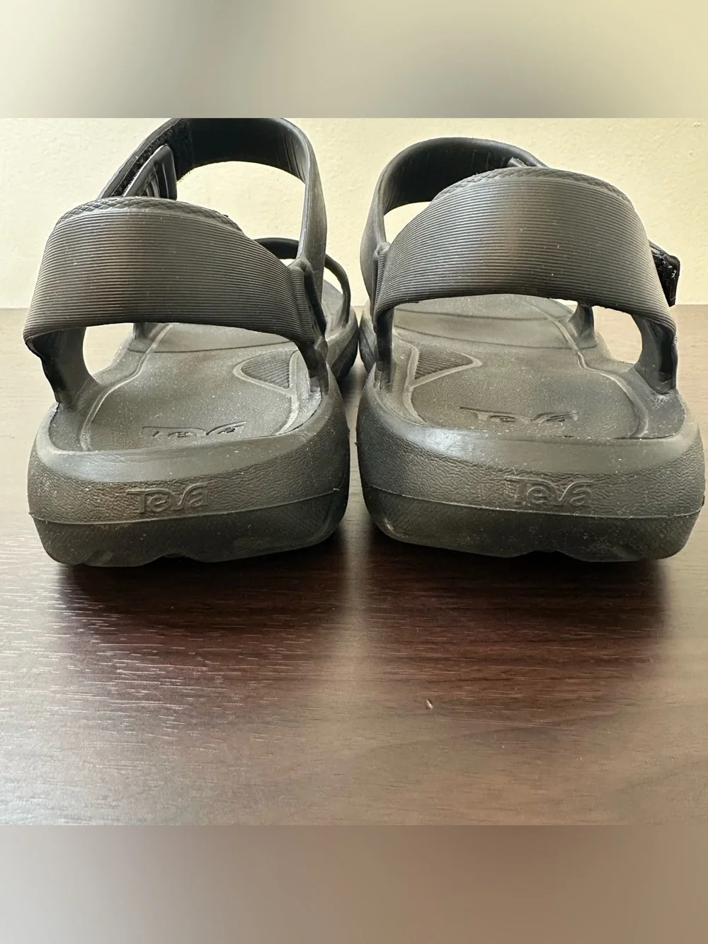 Teva Hurricane Drift Black Men's Sport Sandals Hook & Loop Outdoors Size 13